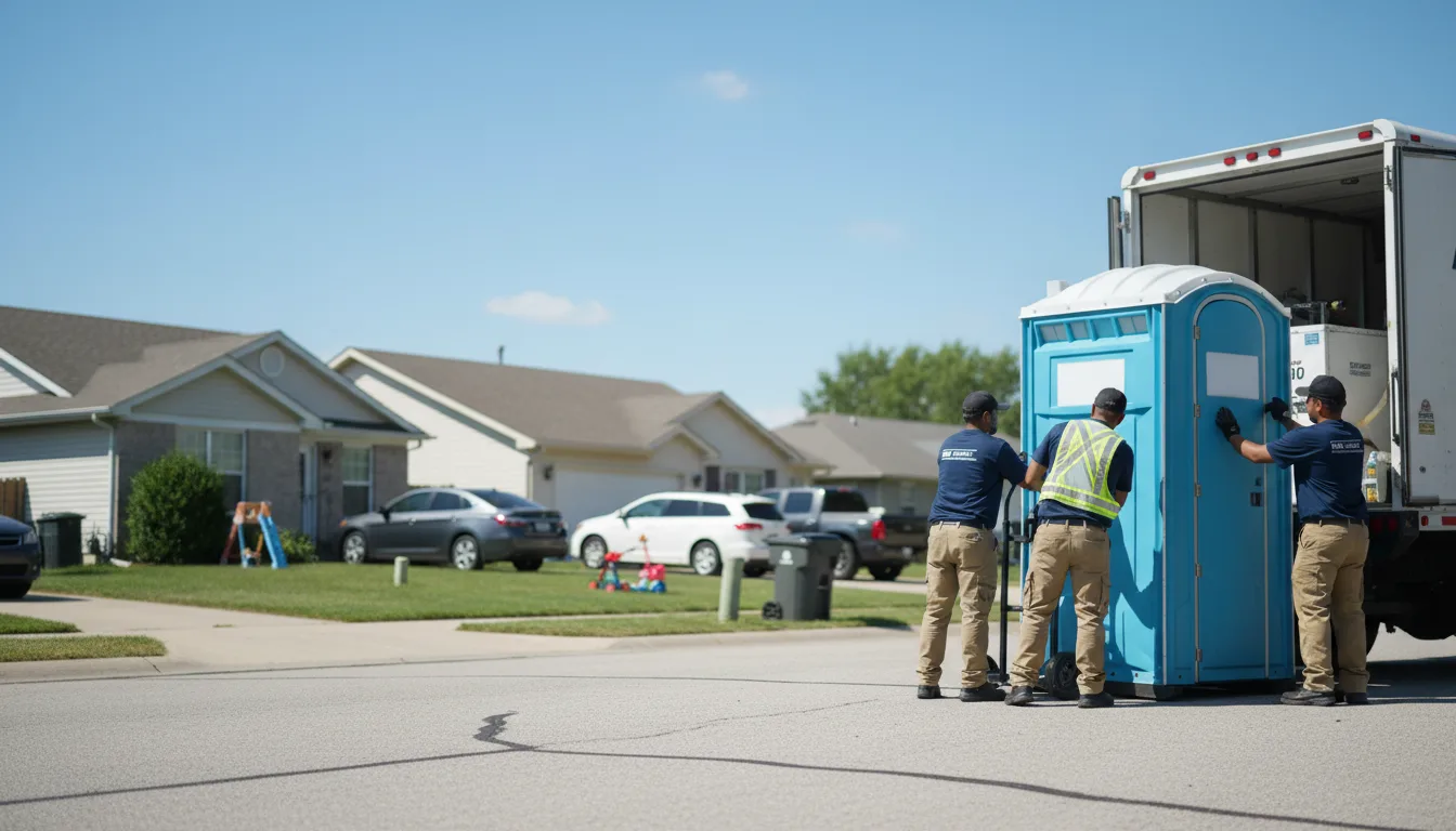 Standard Porta Potty Rentals in West York, IL near me